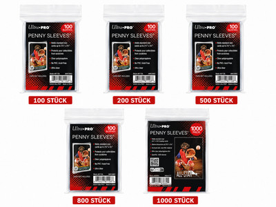 Ultra PRO Penny Sleeves 100/200/500/800/1000 Stück Tradingcard Sammelhüllen