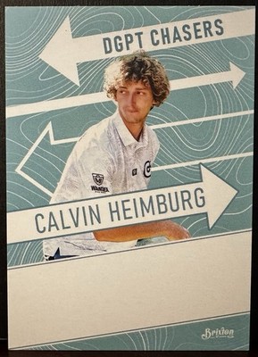 Calvin Heimburg 2026 Brixton DGPT Chasers #02 Trading Card Disc Golf