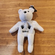 New 1999 WWF WWE Attitude Bear Sable 10"