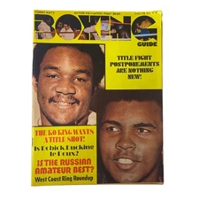 Tommy Kay's Boxing Guide Magazine February 1975 Muhammad Ali No Label