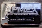 APMEX Silver Bar 1 oz Troy Ounce .999 Fine Silver in Plastic Case