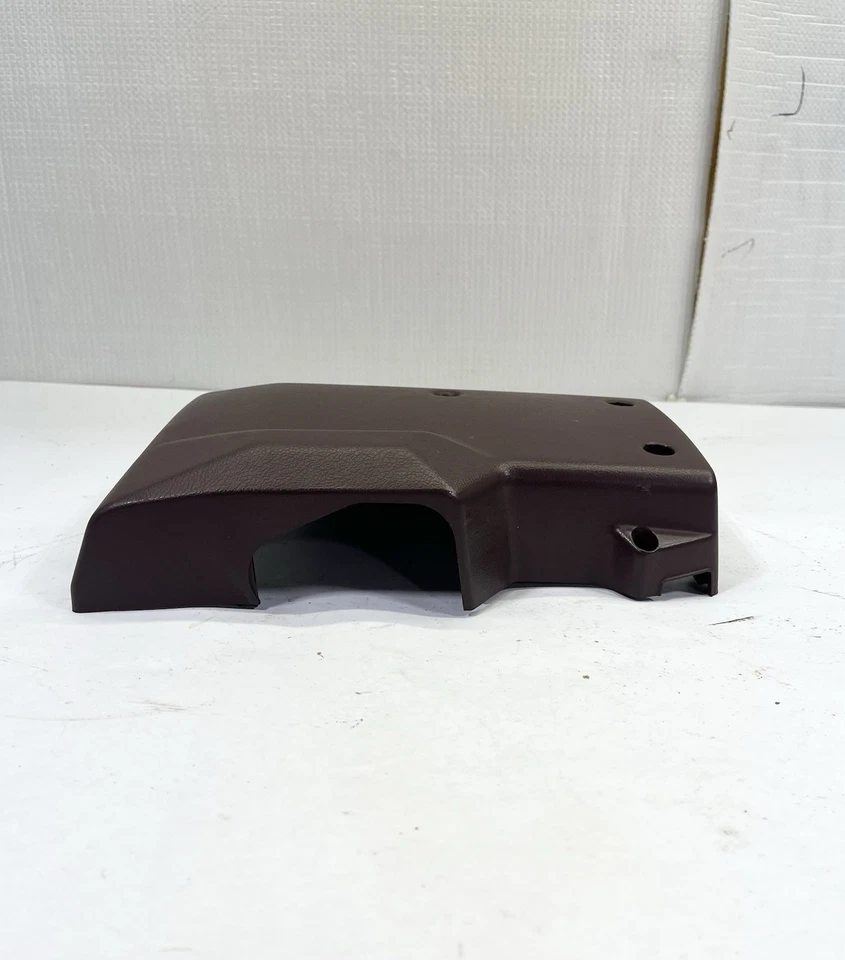 Nissan 1986-1992 carrocería dura D21 Pathfinder columna de dirección cubierta inferior rojo granate Foto 3 de 4