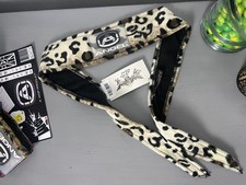 WDP Angel Paintball Headband - Snow Leopard  - Vtg, NOS - hormesis