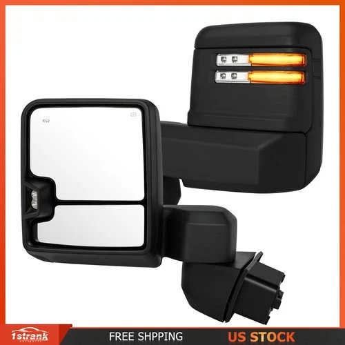 Power Heated Tow Mirrors & Turn Signal Temp Sensor 2019-22 Chevy Silverado 1500