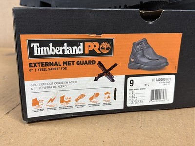 Timberland PRO Black and Orange Logo Box Timberland PRO Black and Orange Box main image 2