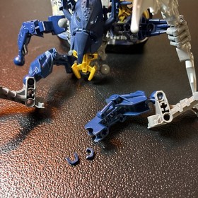 LEGO Bionicle Hero Factory Lot Preston Stormer 7164 & Pitaka 7137 Flaw