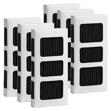 6 Pack Refrigerator Air Filter for Frigidaire Pureair Ultra 2, Compatible wit...