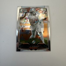 2014 Topps Chrome Refractor Mike Wallace #68 Miami Dolphins Ole Miss