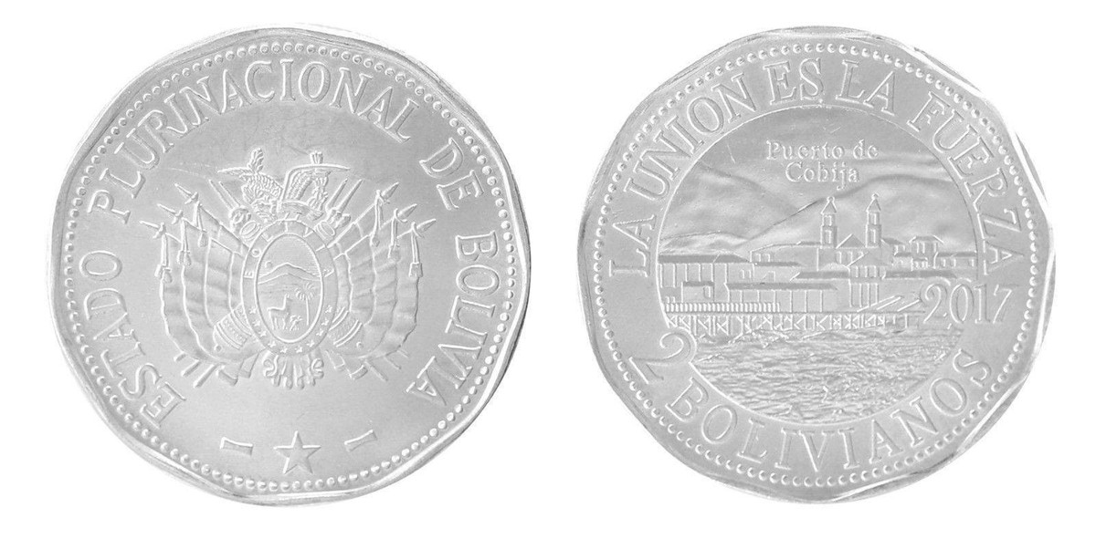 ボリビア 50Bolivianos 50ボリビアーノ 1928年 50 Centavos - Bolivia