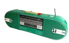 Vintage 80s Emerson CTR 928 Radio Cassette Player Boom Box Teal Green Retro