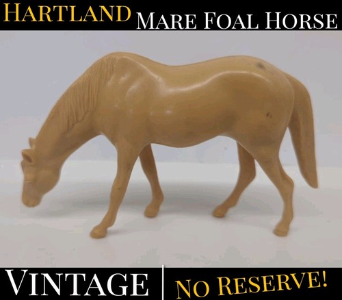 ✨VINTAGE✨ Hartland Plastics Mare Foal Plastic Horse  - RARE COLOR Ty83