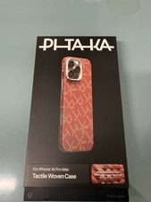 ⭐️PITAKA⭐️ iPhone 16 Pro Max Ultra-Slim Case, Moment · Sunset Color RED COLOR