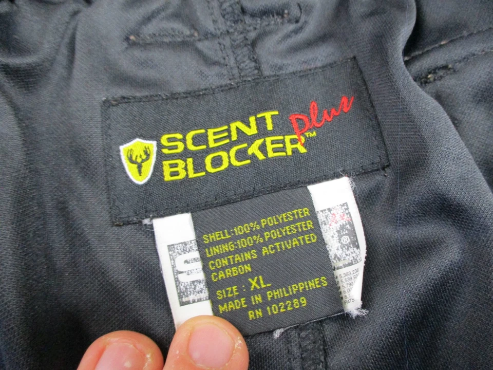 Scent Blocker Buglite Plus Pants XL Camo Hunting Outdoor Scent Control Polyester - Image 3 of 4