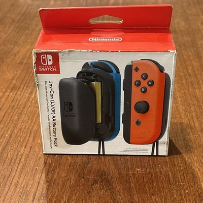 SEALED Nintendo Joy-Con (L/R) AA Battery Pack Black Nintendo Switch HACAAJ2AA