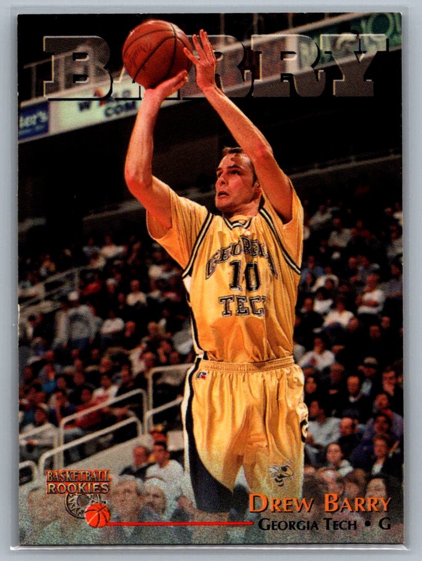 1996 Score Board Rookies #60 Drew Barry