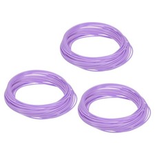 3D Pen Filament - 3 Pcs 1.75mm Total Length 98.4 Feet Light Purple PLA