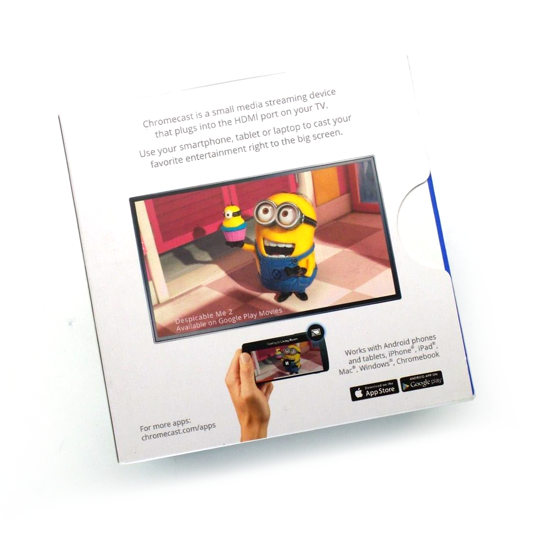 Google Chromecast (1st Generation) Streaming Media Player - H2G2