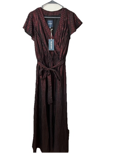 ModCloth New dress size 1x Whimsigoth black red ethereal Fairy Maxi Flutter - Picture 10 of 13