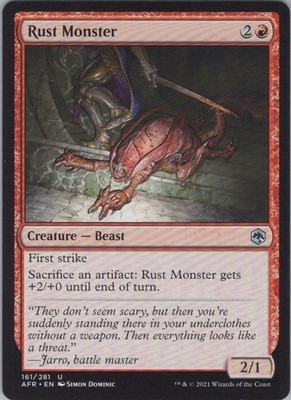Rust Monster U Adventures in the Forgotten Realms 161 NM