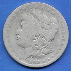 1890 MORGAN DOLLAR, (.77344 OUNCES OF PURE SILVER), OVER 100 YEARS OLD!!!