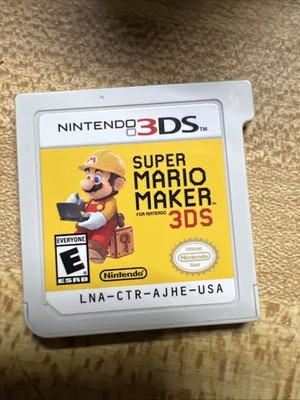 Super Mario Maker (Nintendo 3DS) XL 2DS Cart Only Game Authentic Tested Works