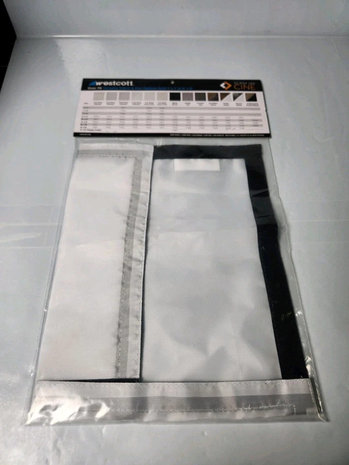 Westcott Scrim Jim Cine Full-Stop Diffuser Fabric 1' x 1' - Image 4 of 4