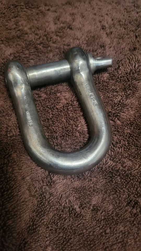 Large 1/2" Stainless Steel Anchor Shackle Heavy-duty Big Boat Parts Kt-10 - Image 3 of 4