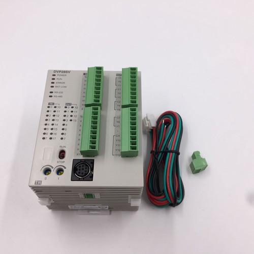 Delta PLC DVP28SV11R2 16DI 12DO Relay 28 Point 4 Channel 24VDC Program Cable - Picture 2 of 6