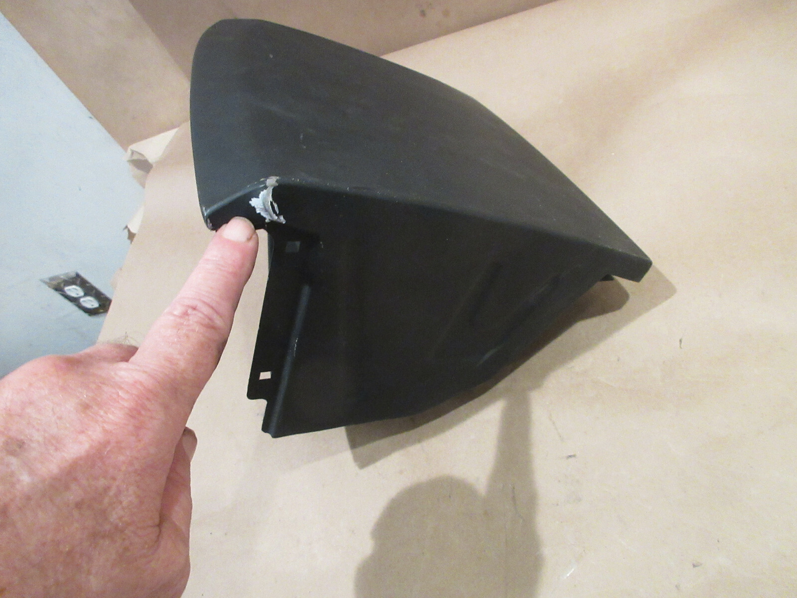 Ferrari 348,355. RH Head Light Housing NEW With Damage - P/N 63501700 