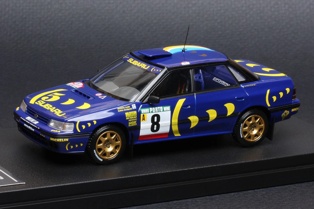 ミニカー rally car collection SUBARU 1997 Subaru Impreza WRC #4 Rally Monte Carlo Piero Liatti