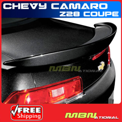 Spoiler Wing For 14+ Chevrolet Chevy Camaro Flush Mount Primer ABS Rear Trunk