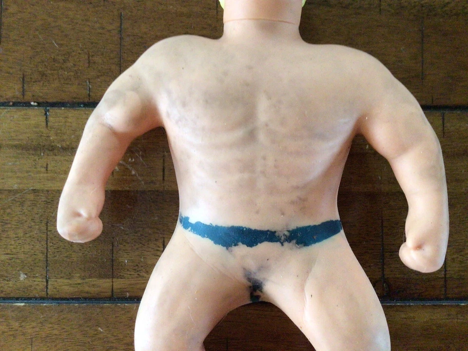 Hasbro Stretch Armstrong винтажный 12» сделано в Китае оригинальный N1 - Изображение 3 из 4