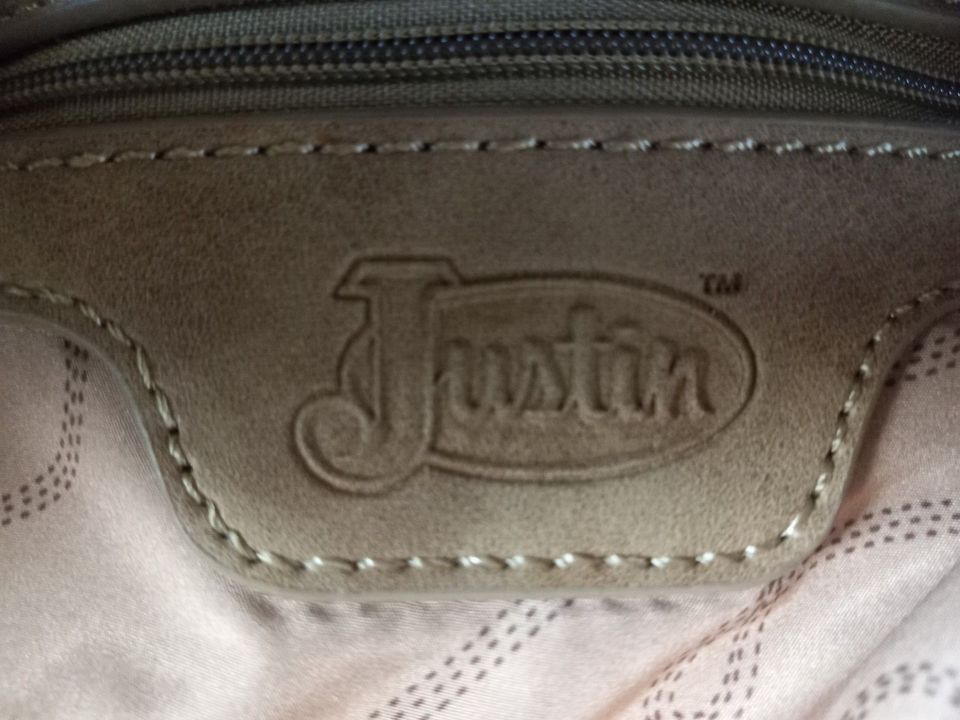 Justin Boots Leather Purse Shoulder Bag Lace Distressed eBay