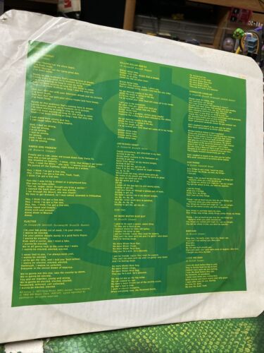 Alice Cooper Billion Dollar Babies LP Vinyl 1973 Inner Cards Records Metal Rock - Picture 10 of 19
