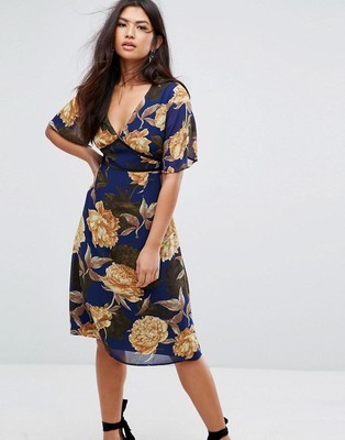 missguided midi dress