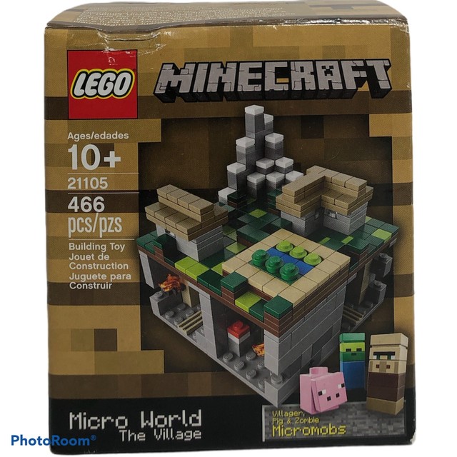 Lego Minecraft Micro World The Village For Sale Online Ebay