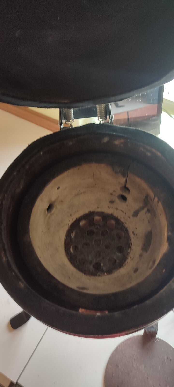 Gardenline (Aldi) Mini Kamado Egg BBQ + Heat Deflector Camping