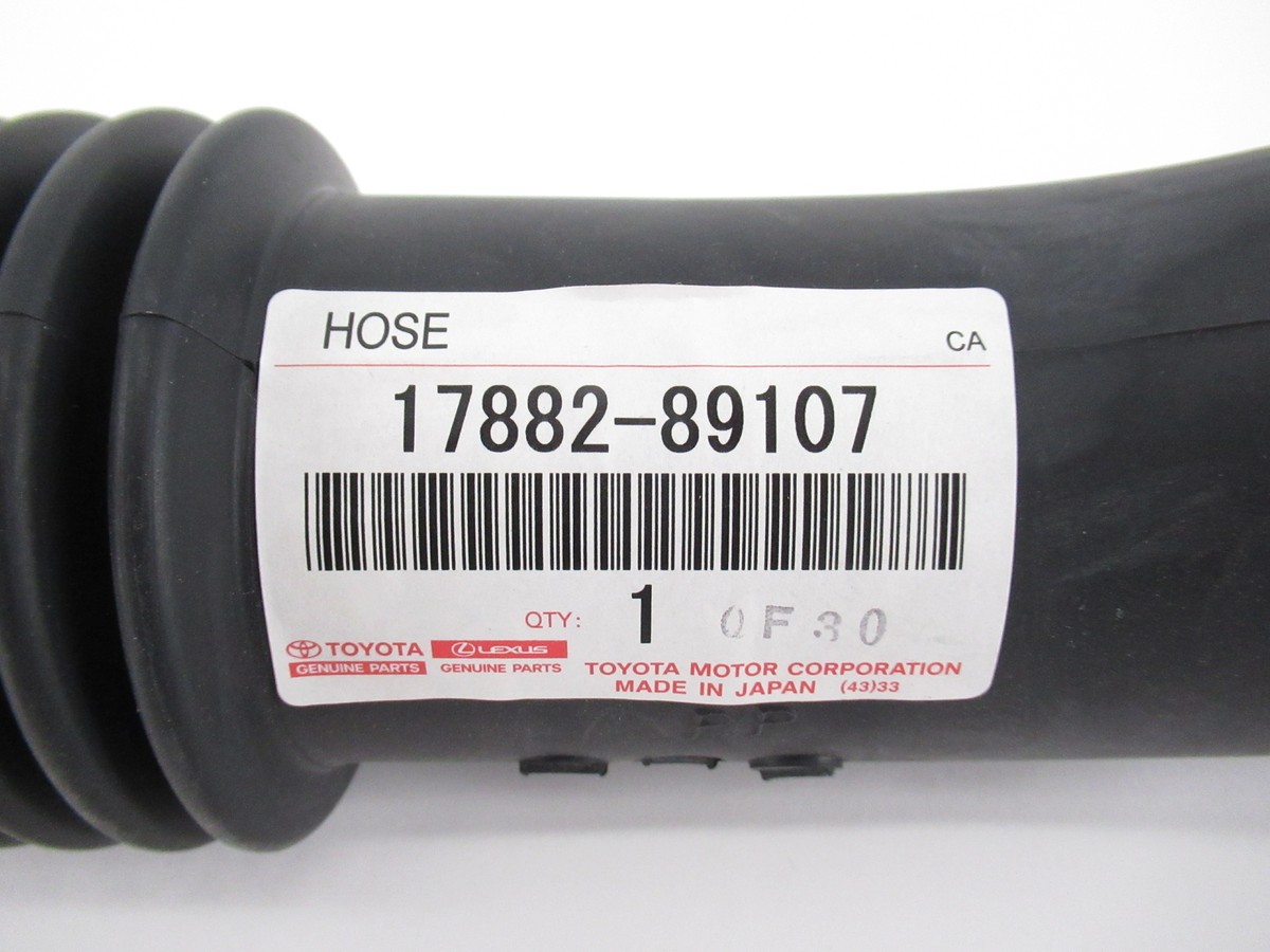 Genuine OEM Toyota 17882-89107 Cool Air Inlet Hose 84-95