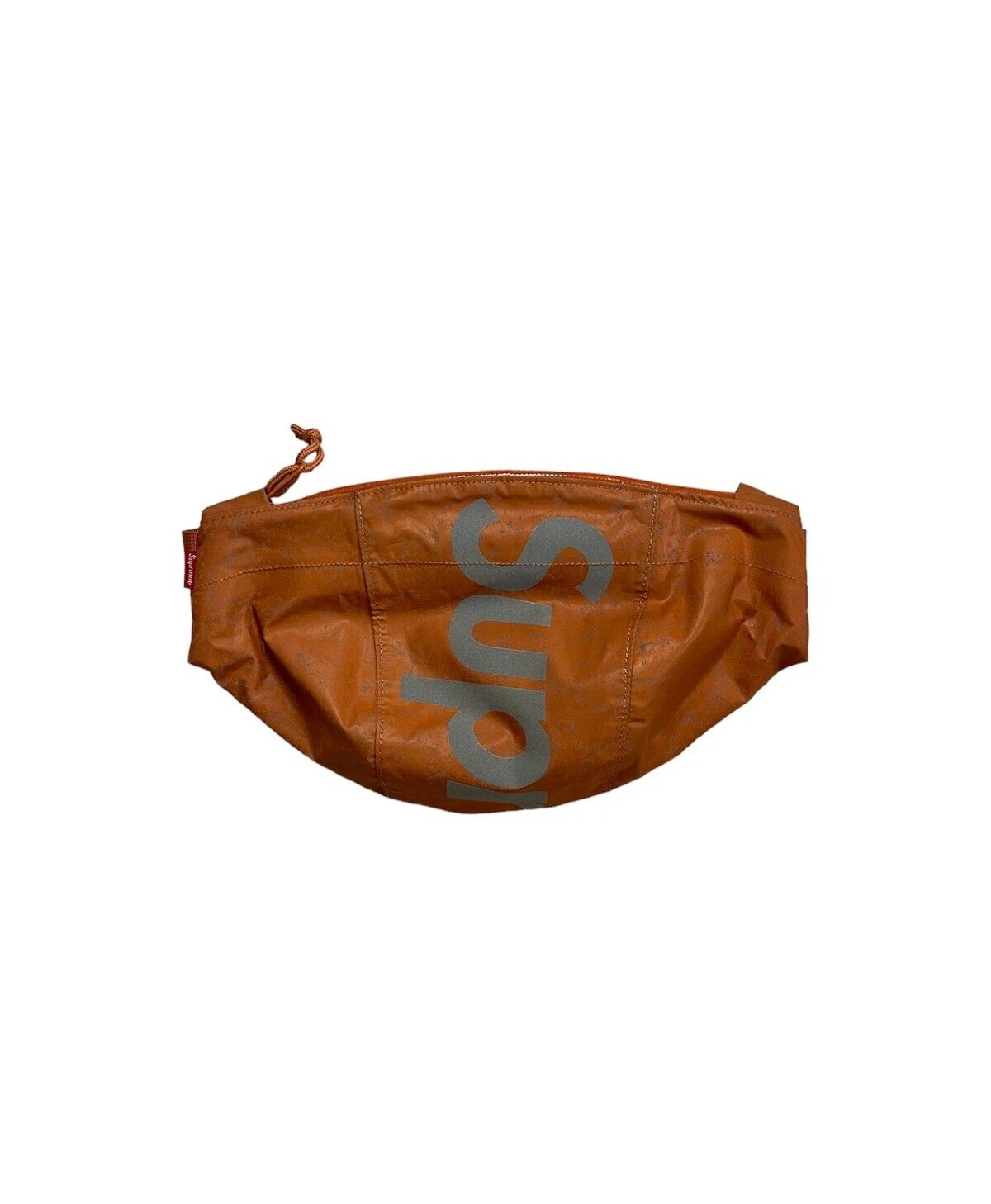 Sac taille réfléchissant étanche Supreme orange FW20