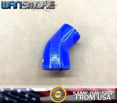 3.5'' to 3'' Reducer 45 Degree Elbow Silicone Hose 4-Layer Intake Turbo Coupler L