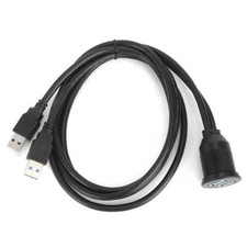 Adattatore, Presa Presa USB tipo A ⇔ su presa USB tipo A CP30605NX Cliff Contenuto: 1 pz