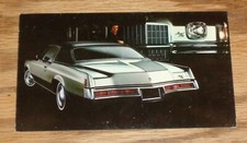 Original 1972 Pontiac Grand Prix Hardtop Postcard 72