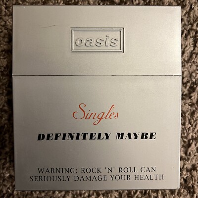 Oasis Definitely Maybe Singles 5 CD Box Set Supersonic Live Forever 01-663706-14