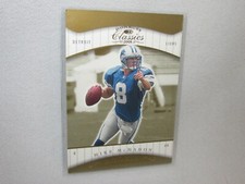 Mike McMahon * 2001 Donruss Classics * Rookie Card * 468/475 * Detroit Lions. rookie card picture