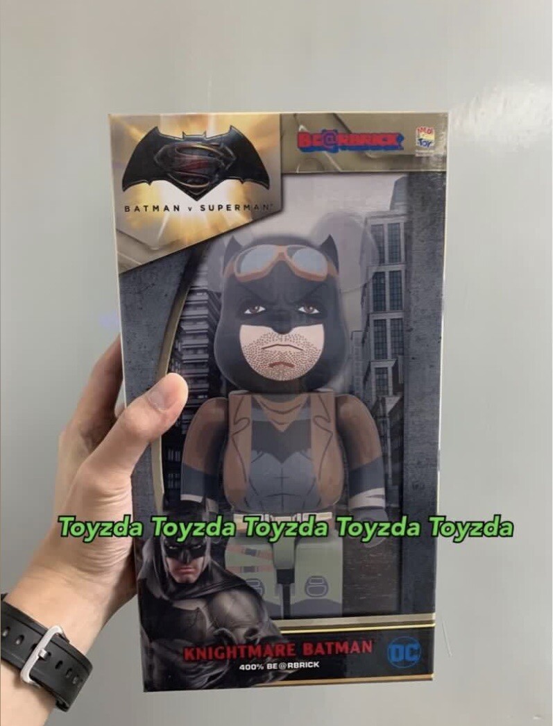 BE@RBRICK KNIGHTMARE BATMAN 400％ Medicom 2017 DC Comics Batman Knightmare Ver 400% Bearbrick Be