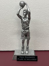 BASKETBALL TROPHY, MALE, FREE ENGRAVED PLATE INCLUDED