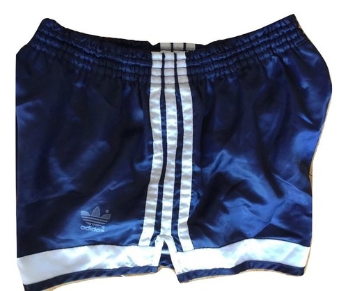 Pantaloncini corti da uomo Sportivi Adidas Shorts Nylon Shiny Glanz Vintage  80s | eBay