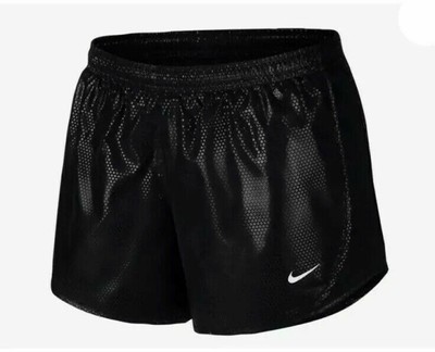 shiny nike shorts