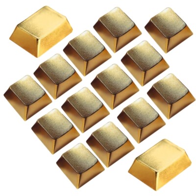 Ergonomic Zinc Alloy Keycap Set 15Pcs, Row Layout Keycaps for Mechanical