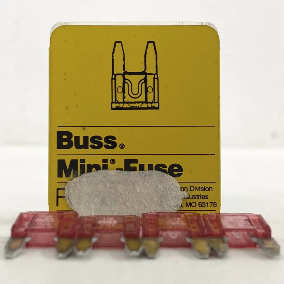 Lote de 5 Minifusibles Cooper Bussmann BP/ATM-4 4 piezas 4A EE. UU. Foto 2 de 4